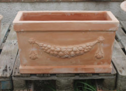CASSETTA RETTANGOLARE FESTONATA